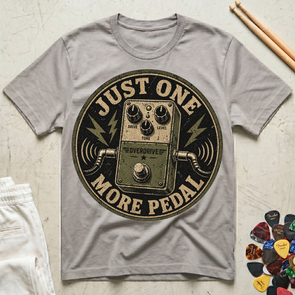 Just One More Pedal Green T-Shirt