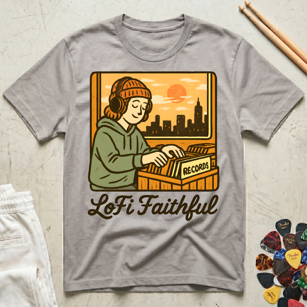 LOFI Faithful Record Store T-Shirt