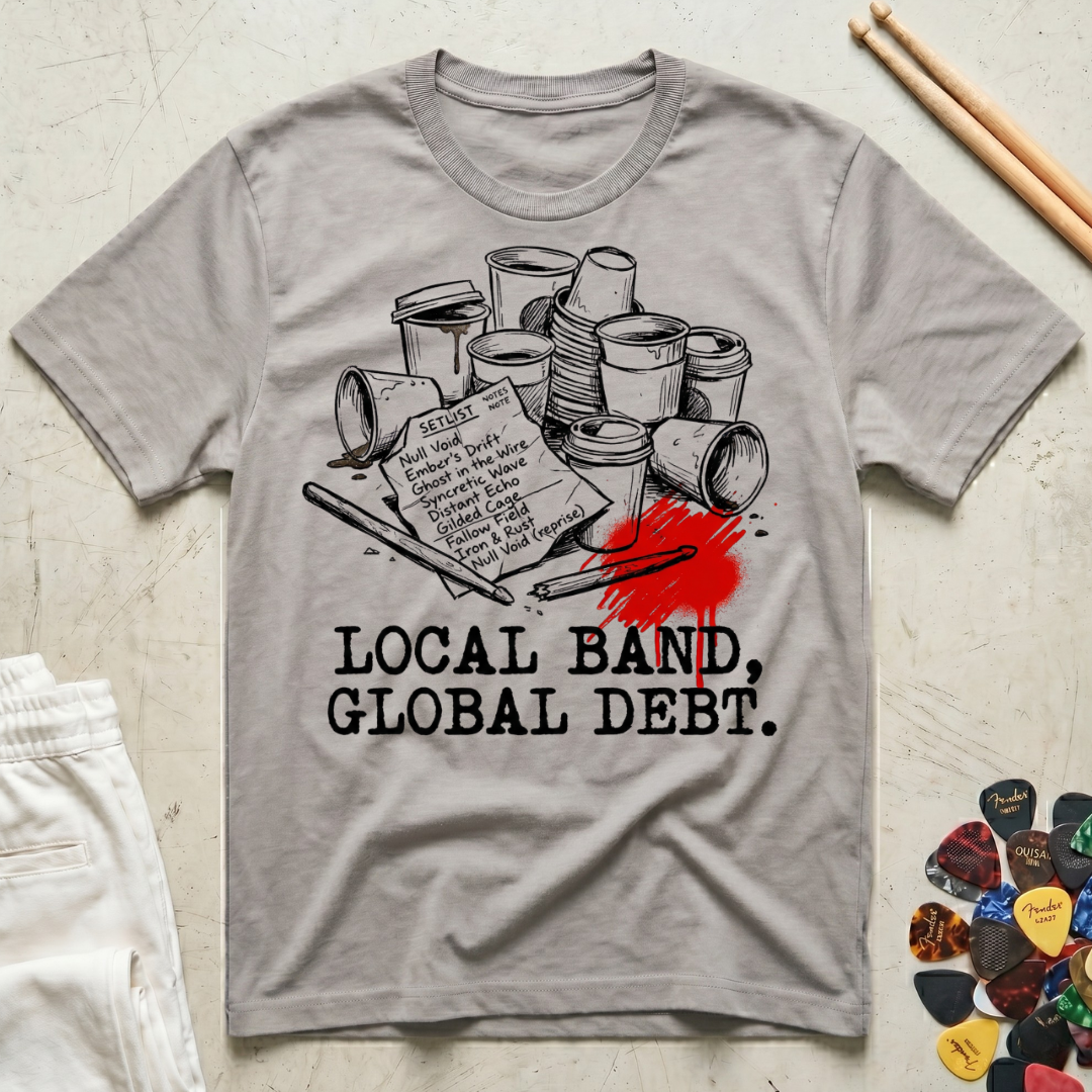 Local Band. Global Debt T-Shirt