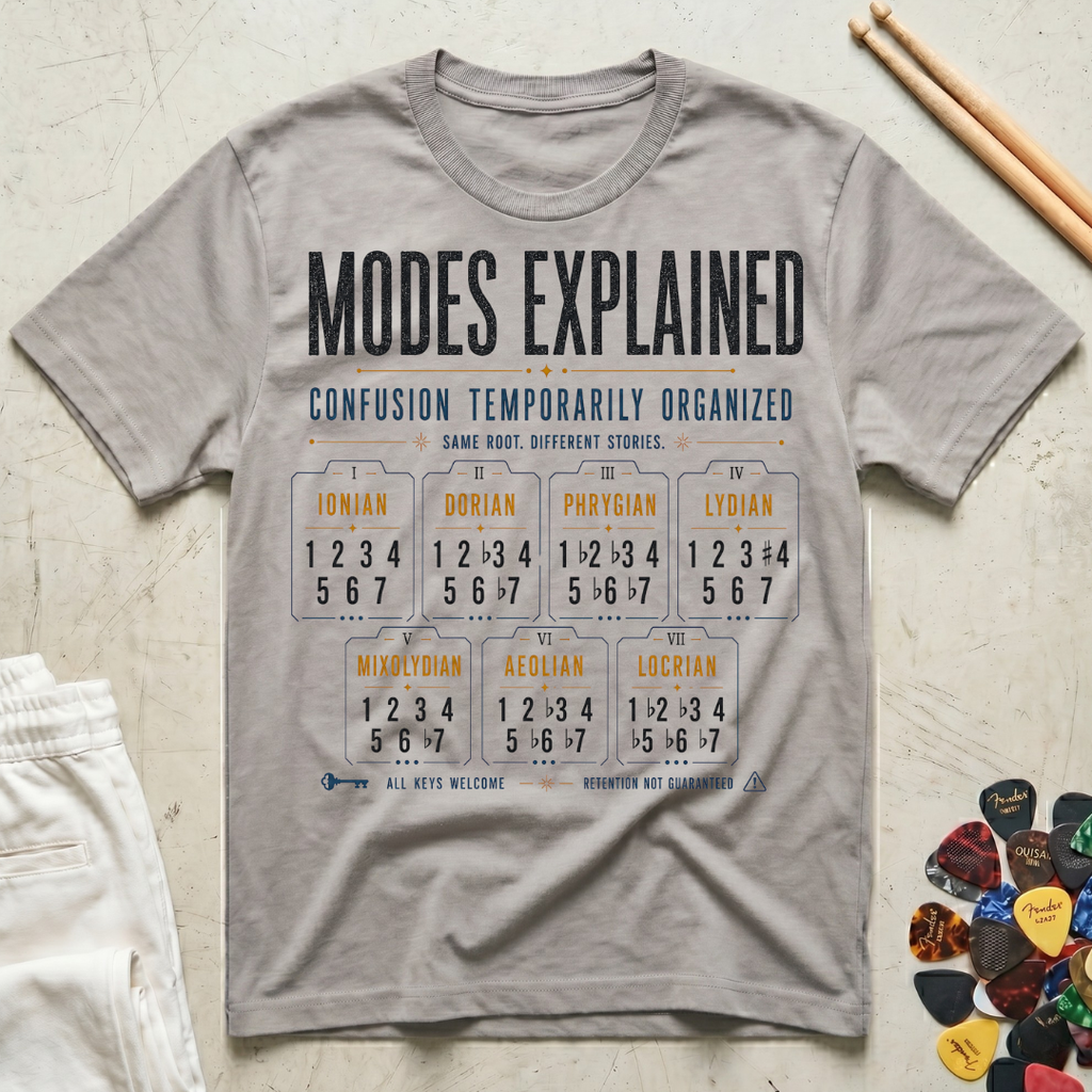 Modes Explained T-Shirt
