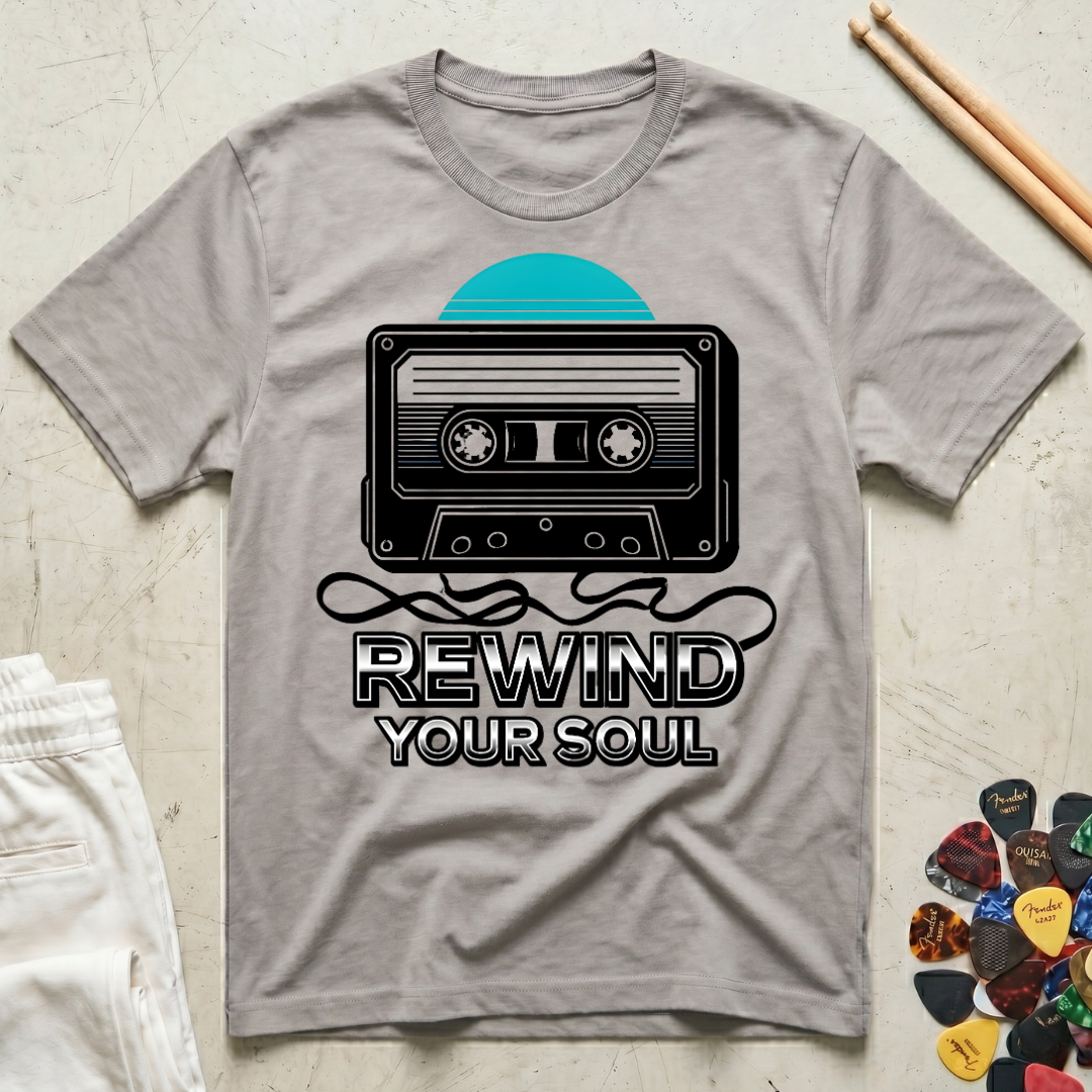Rewind Your Soul Blue Sun T-Shirt