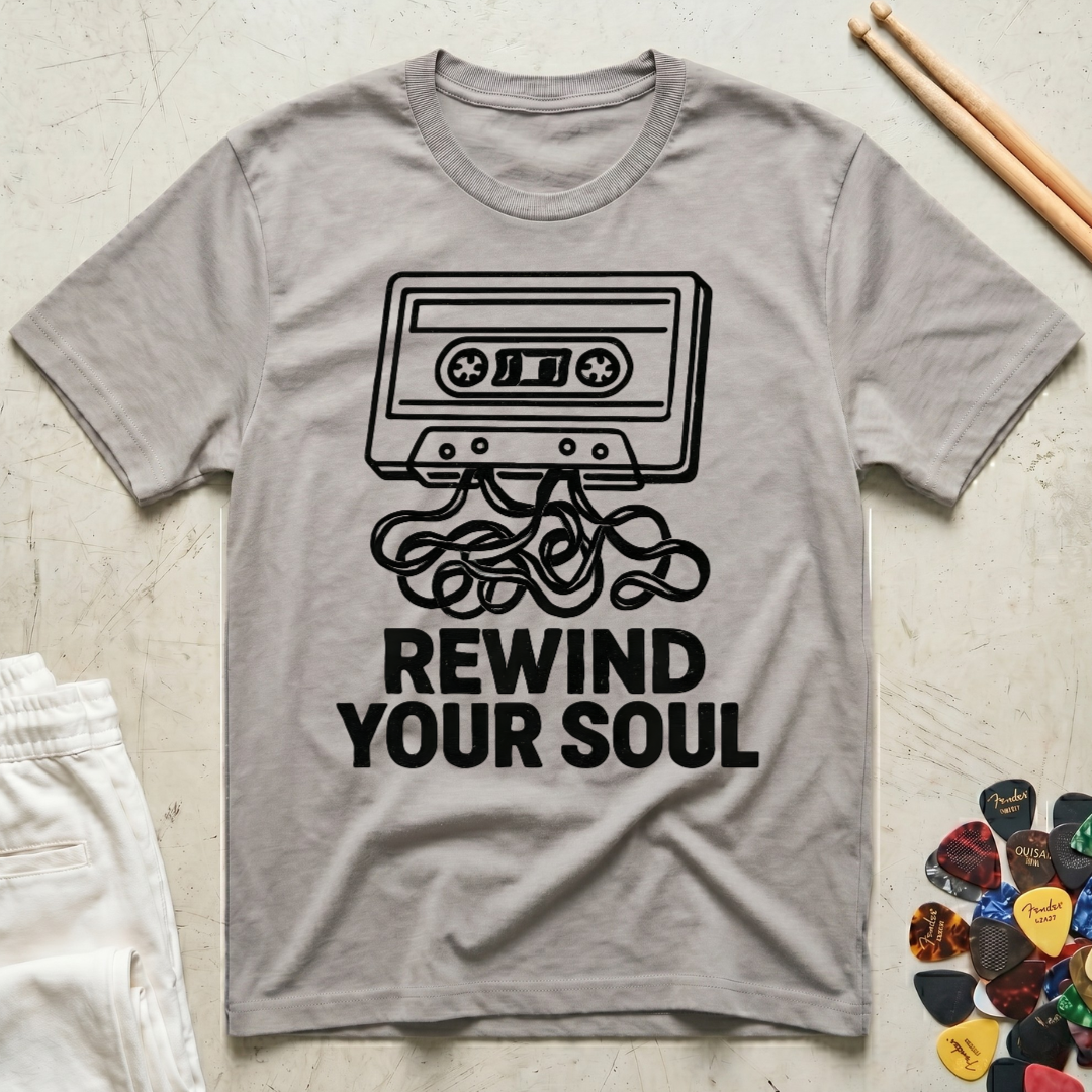 Rewind Your Soul Tape T-Shirt