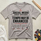 Social Media Shred Advisory T-Shirt