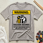 Warning: Raccoon Records T-Shirt