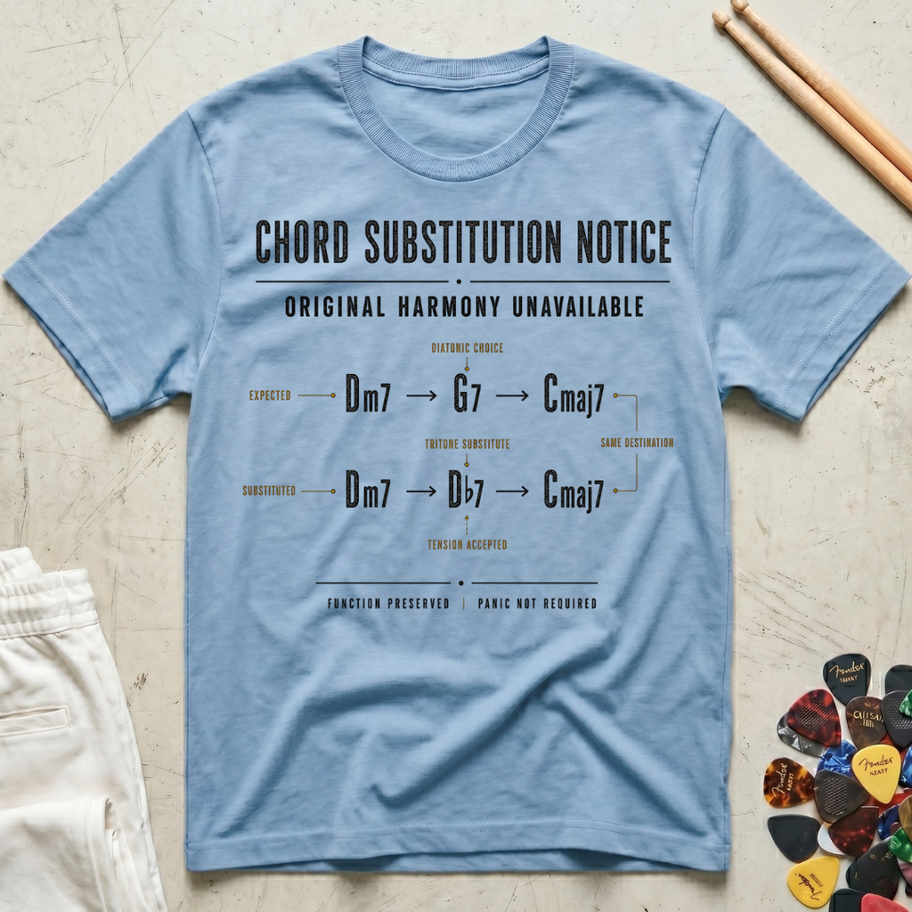 Chord Substitution Notice T-Shirt
