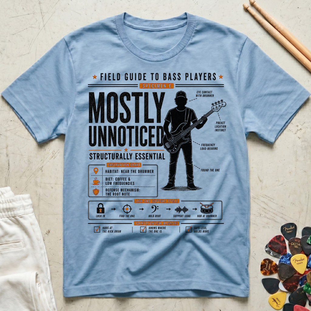 Field Guide Bassist T-Shirt