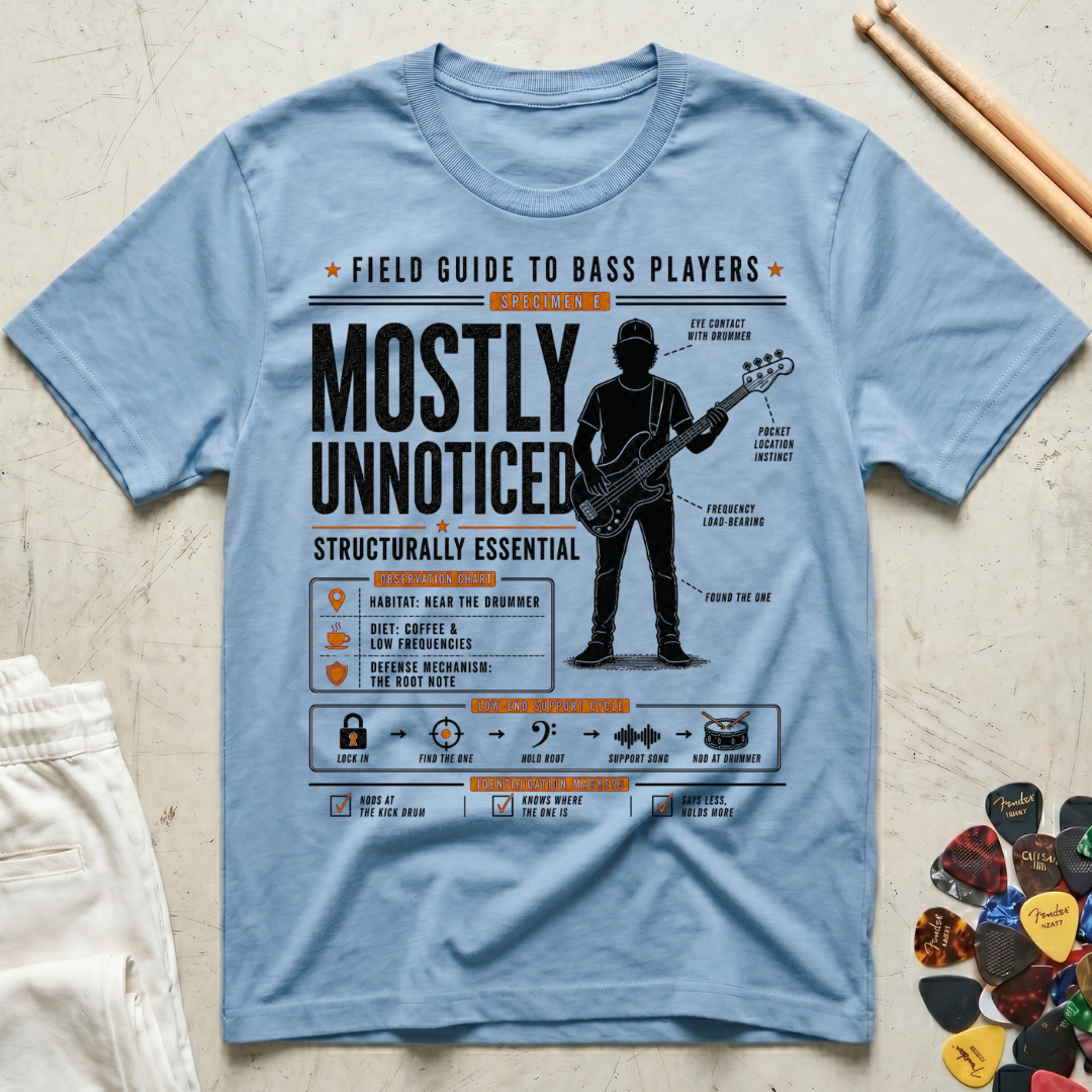 Field Guide Bassist T-Shirt
