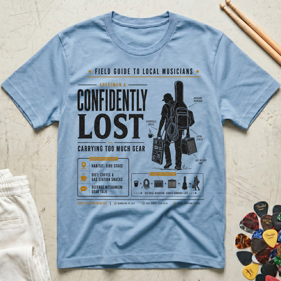 Field Guide Local Musician T-Shirt