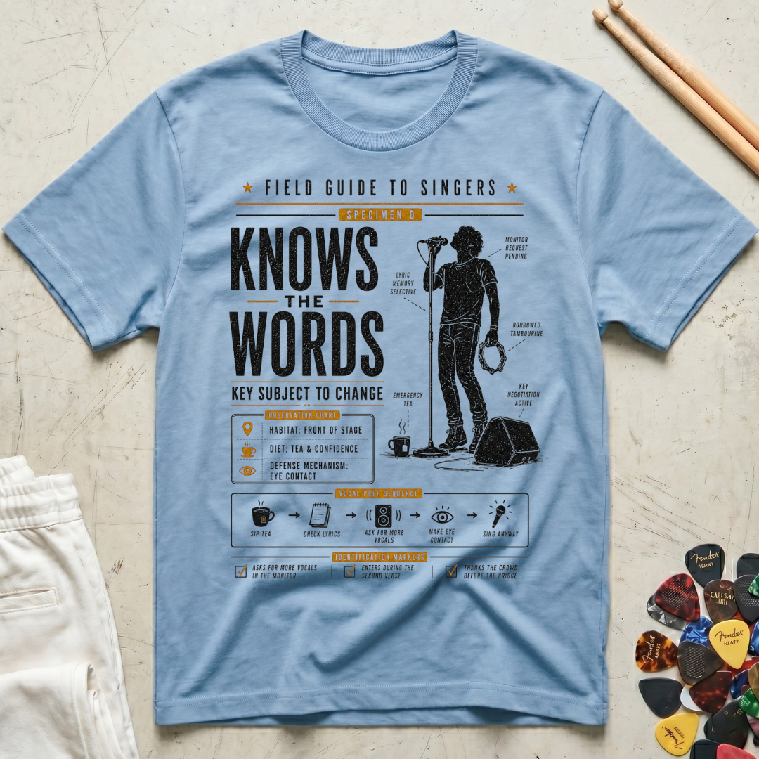 Field Guide Singer T-Shirt