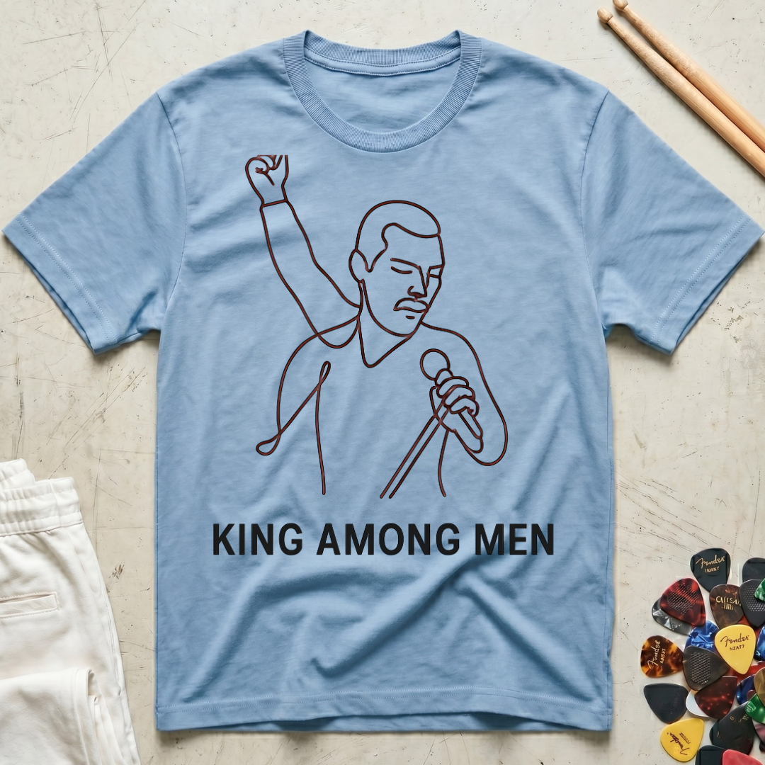 Freddie, King Among Men Abstract T-Shirt
