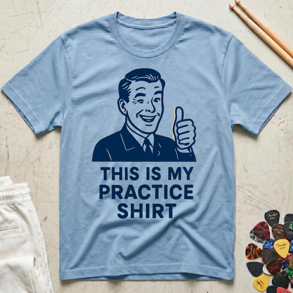 This Is My Practice Shirt Thumbs Up T-Shirt