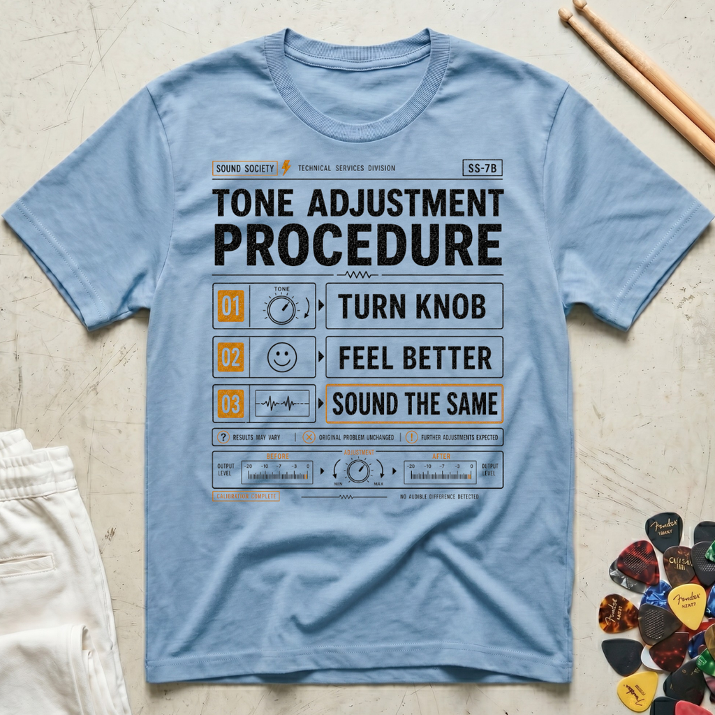 Tone Adjustment Procedure T-Shirt