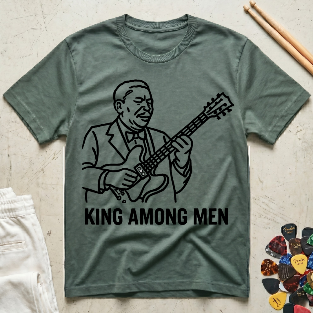 B.B King, King Among Men T-Shirt