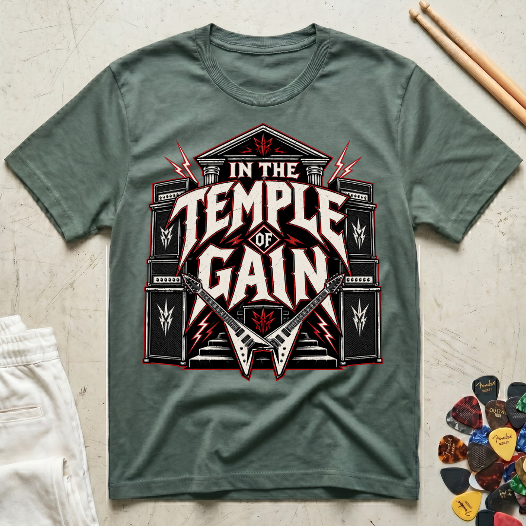 In The Temple Of Gain T-Shirt