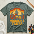 Midnight Takes Vintage Rock Trio T-Shirt