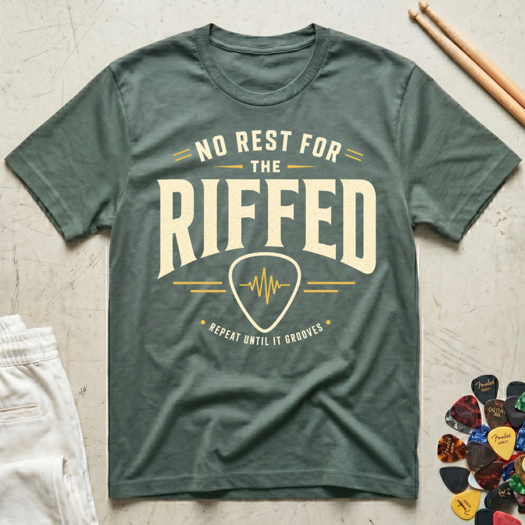 No Rest For The Riffed T-Shirt