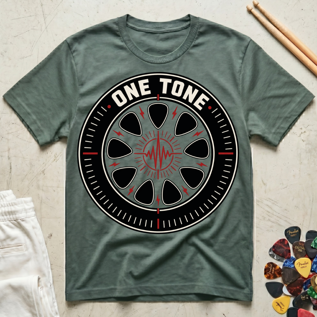 One Tone Guitar Picks T-Shirt