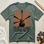 Still Loud Black Guitar T-Shirt