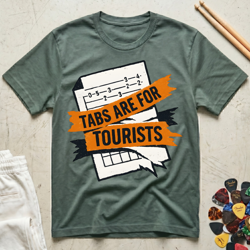 Tabs Are For Tourists No Access T-Shirt