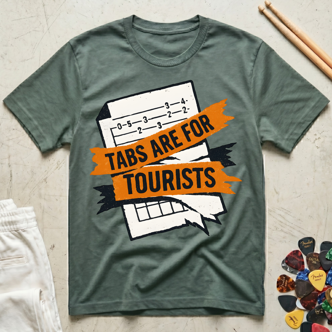Tabs Are For Tourists No Access T-Shirt