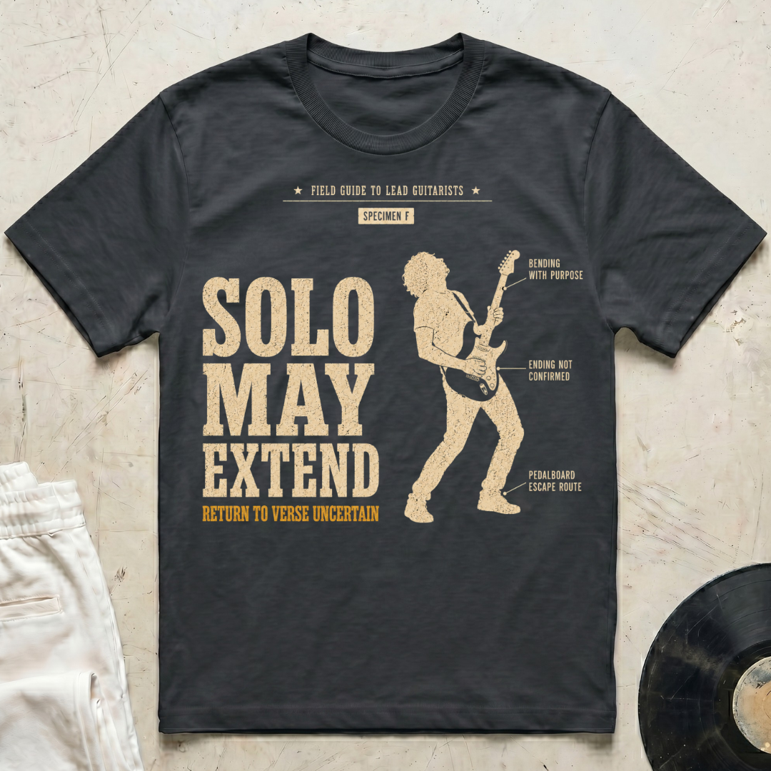 Field Guide Lead Guitar Redux T-Shirt