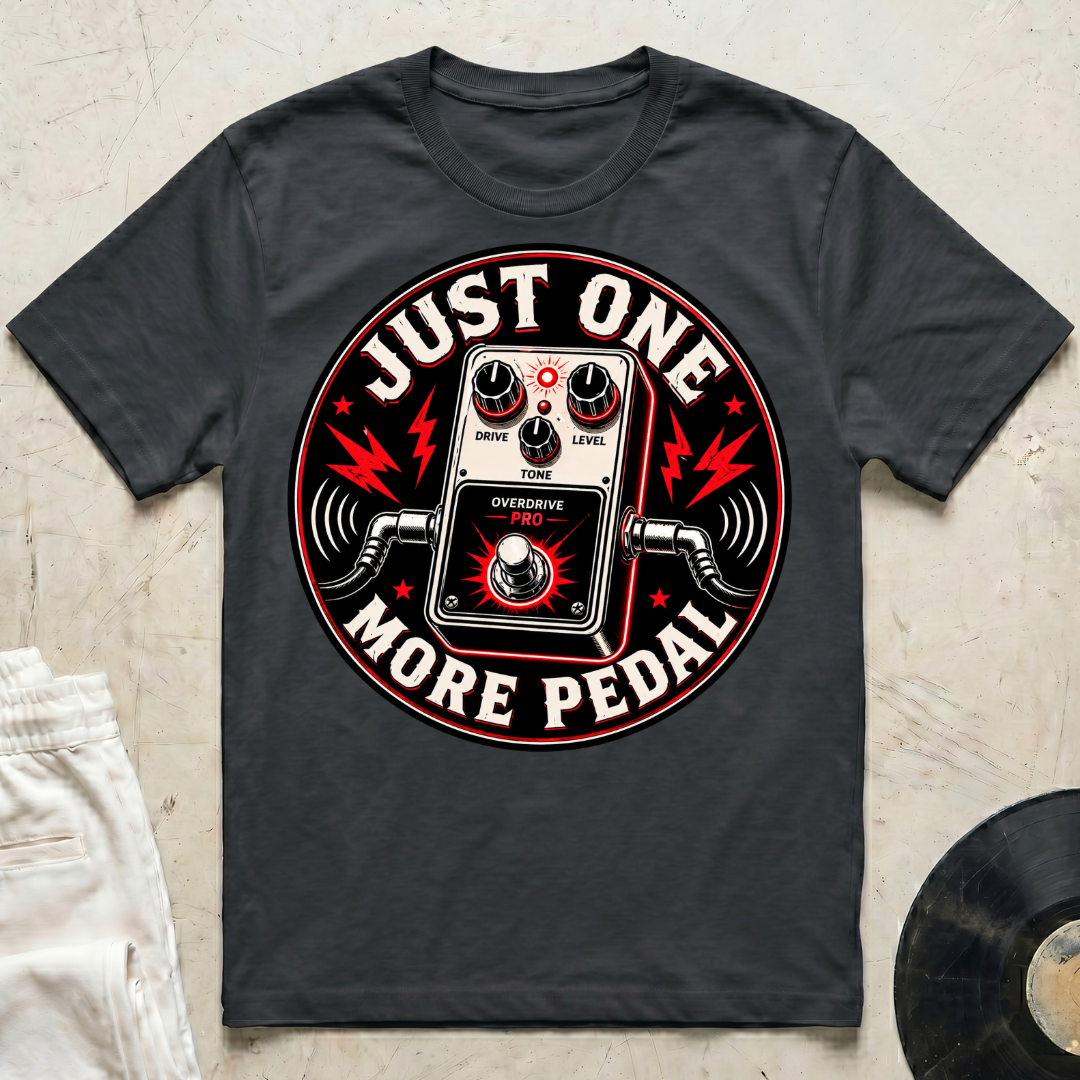 Just One More Pedal Bold T-Shirt