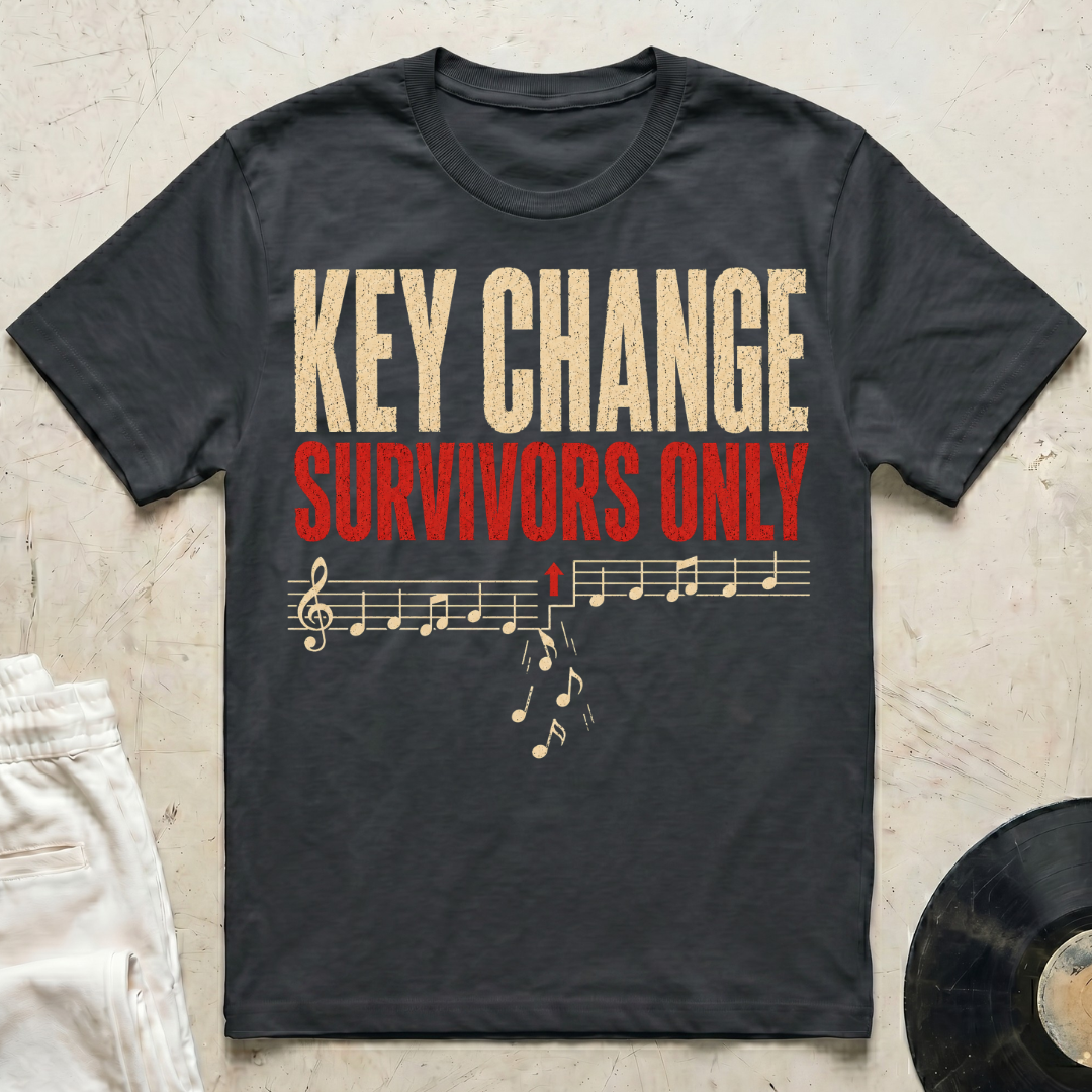 Key Change Survivors Only T-Shirt