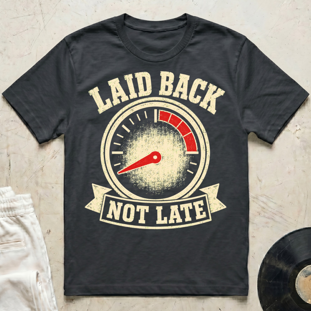 Laid Back, Not Late T-Shirt