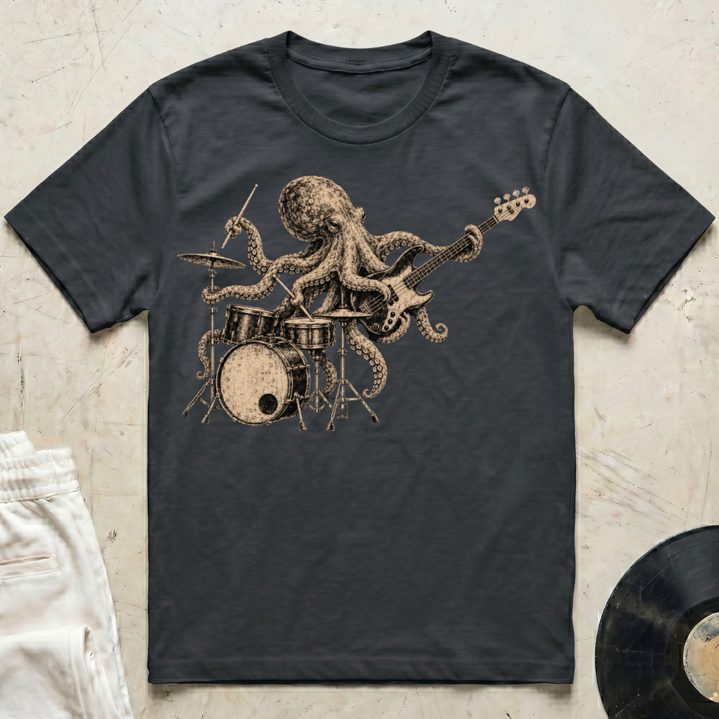 Octopus Rhythm Section T-Shirt
