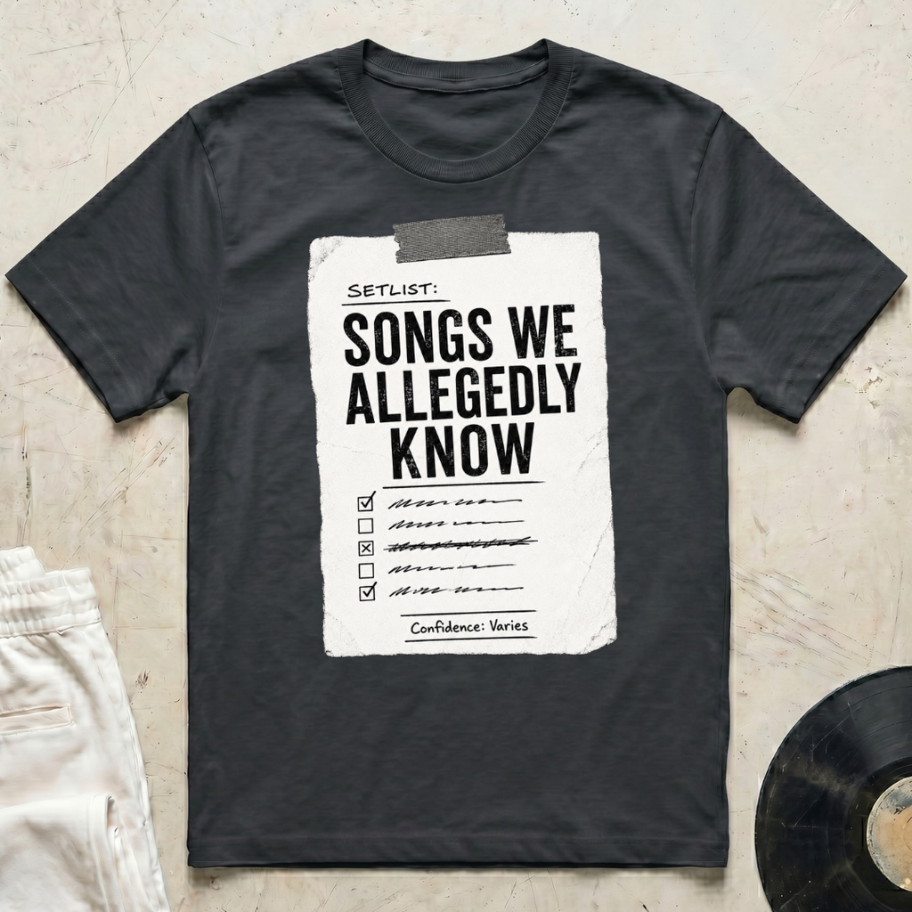 Songs We Allegedly Know T-Shirt