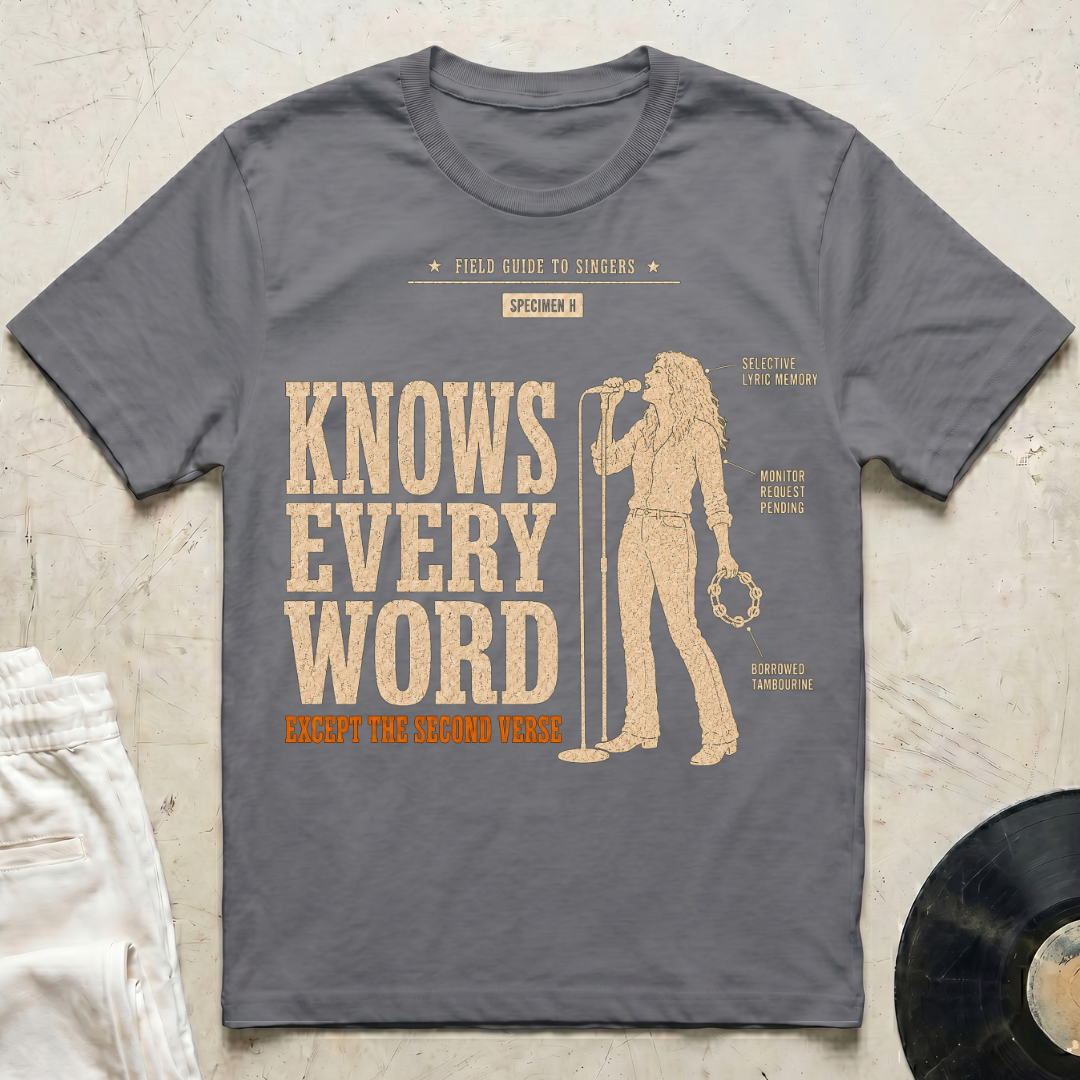 Field Guide Singer F T-Shirt
