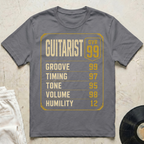 Guitarist Stats T-Shirt