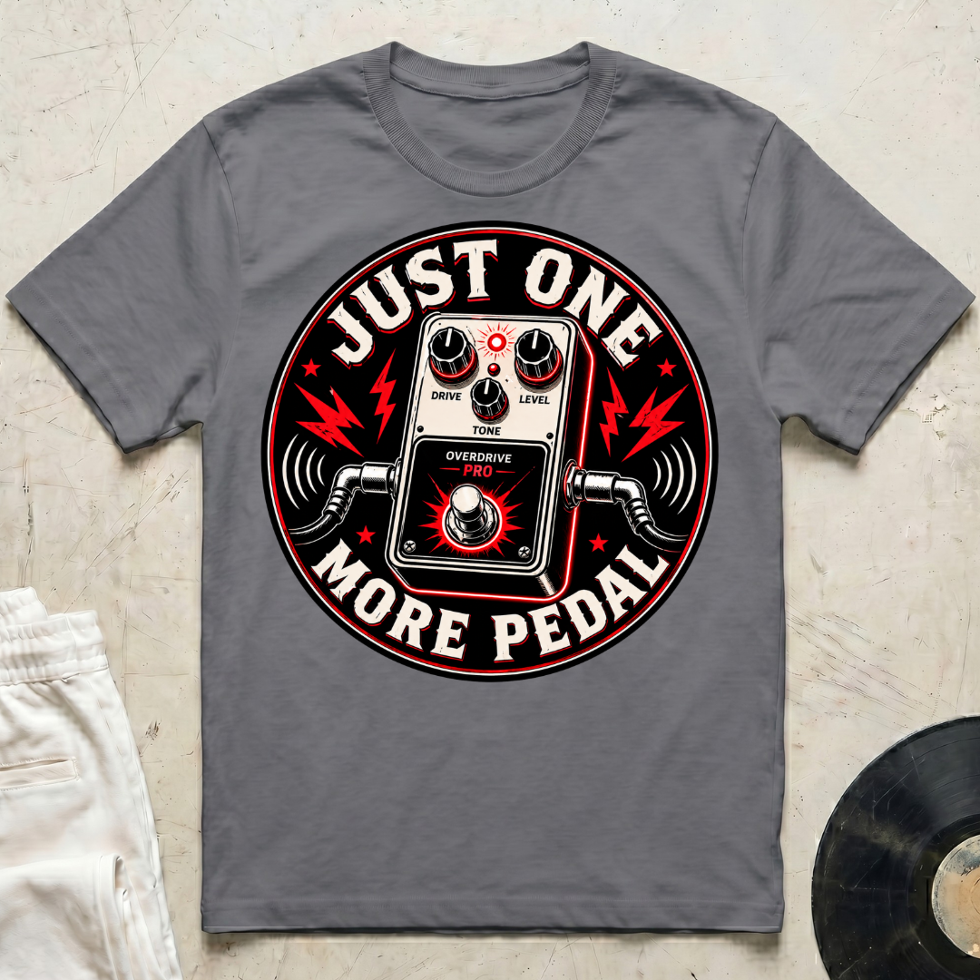 Just One More Pedal Bold T-Shirt