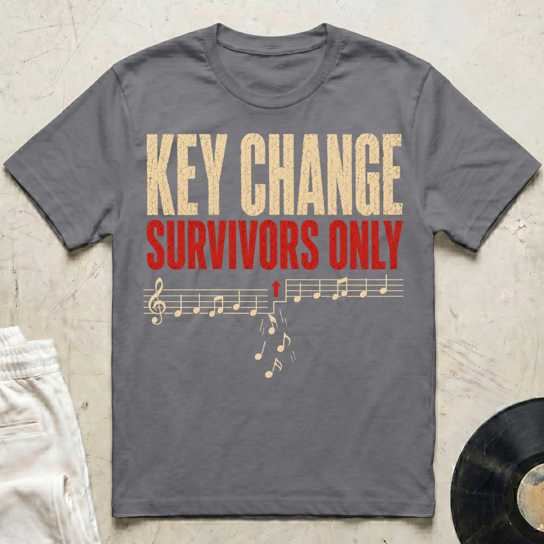 Key Change Survivors Only T-Shirt