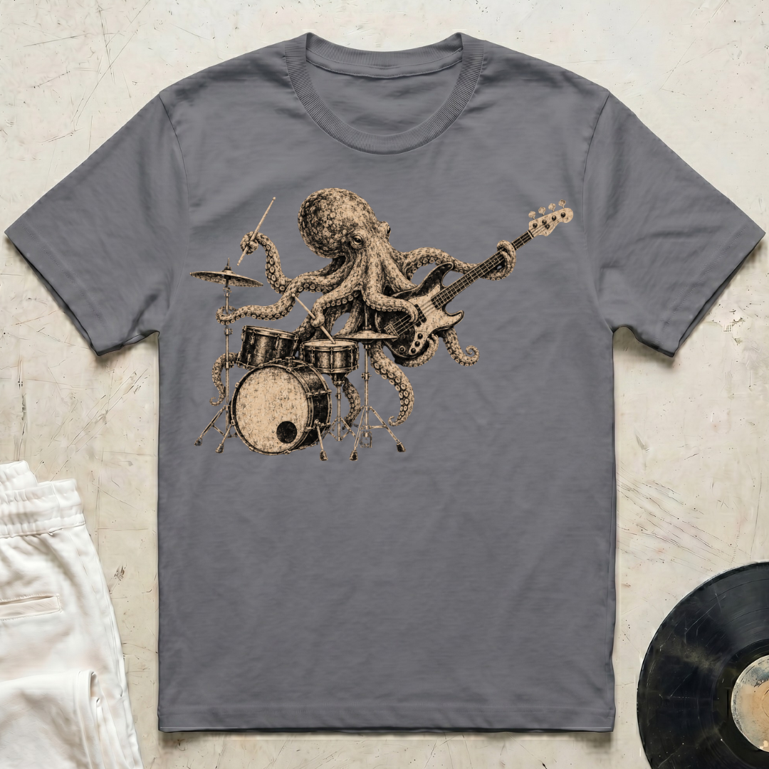 Octopus Rhythm Section T-Shirt