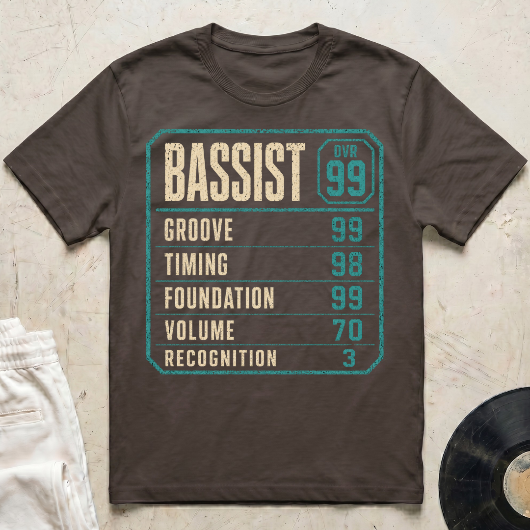 Bassist Stats T-Shirt