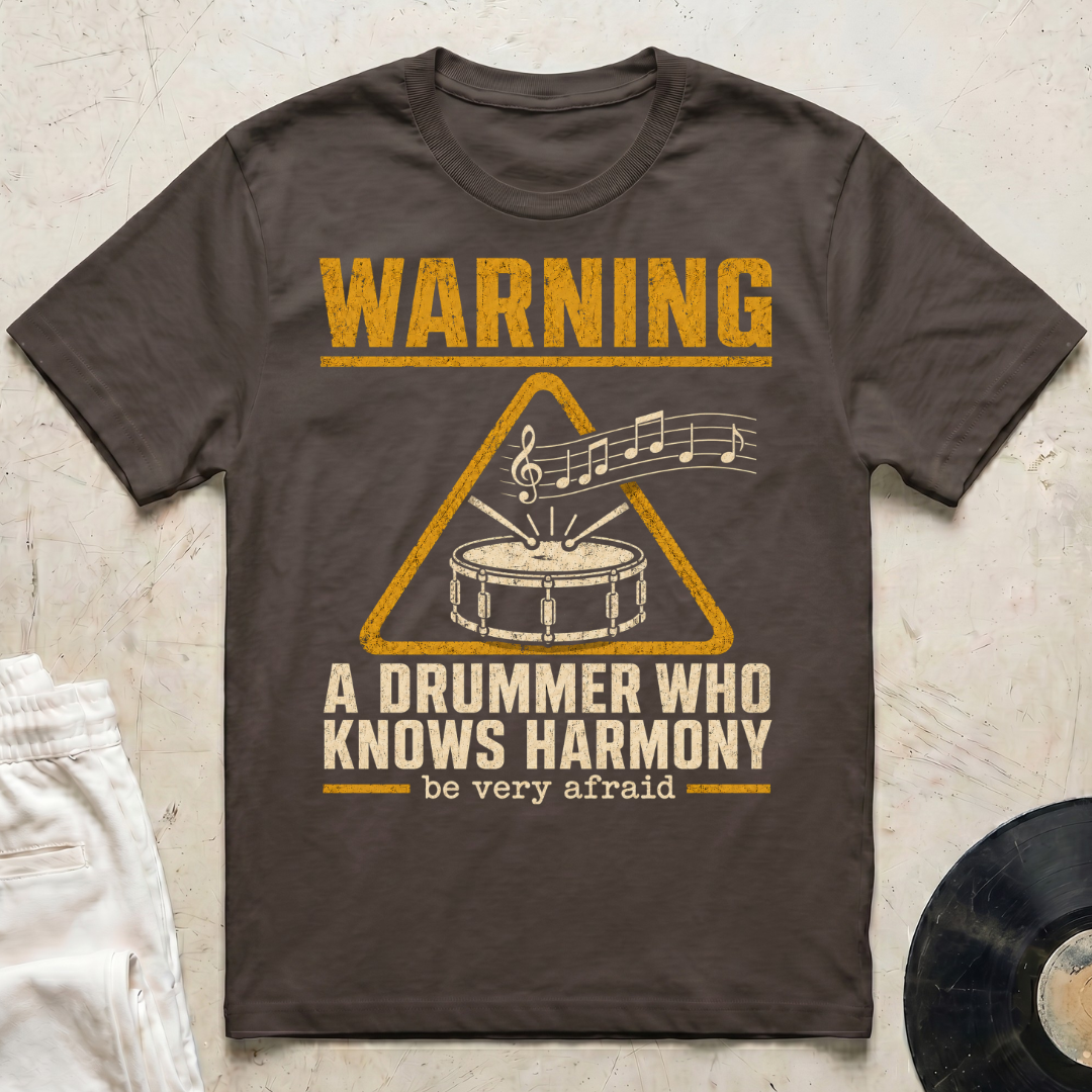 Drummer Knows Harmony T-Shirt