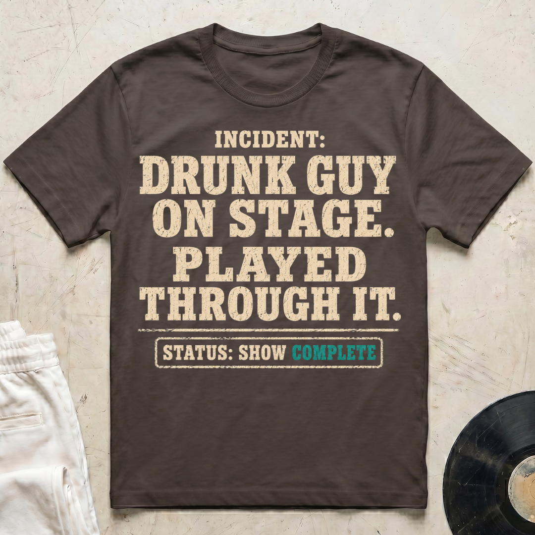 Drunk Guy On Stage T-Shirt
