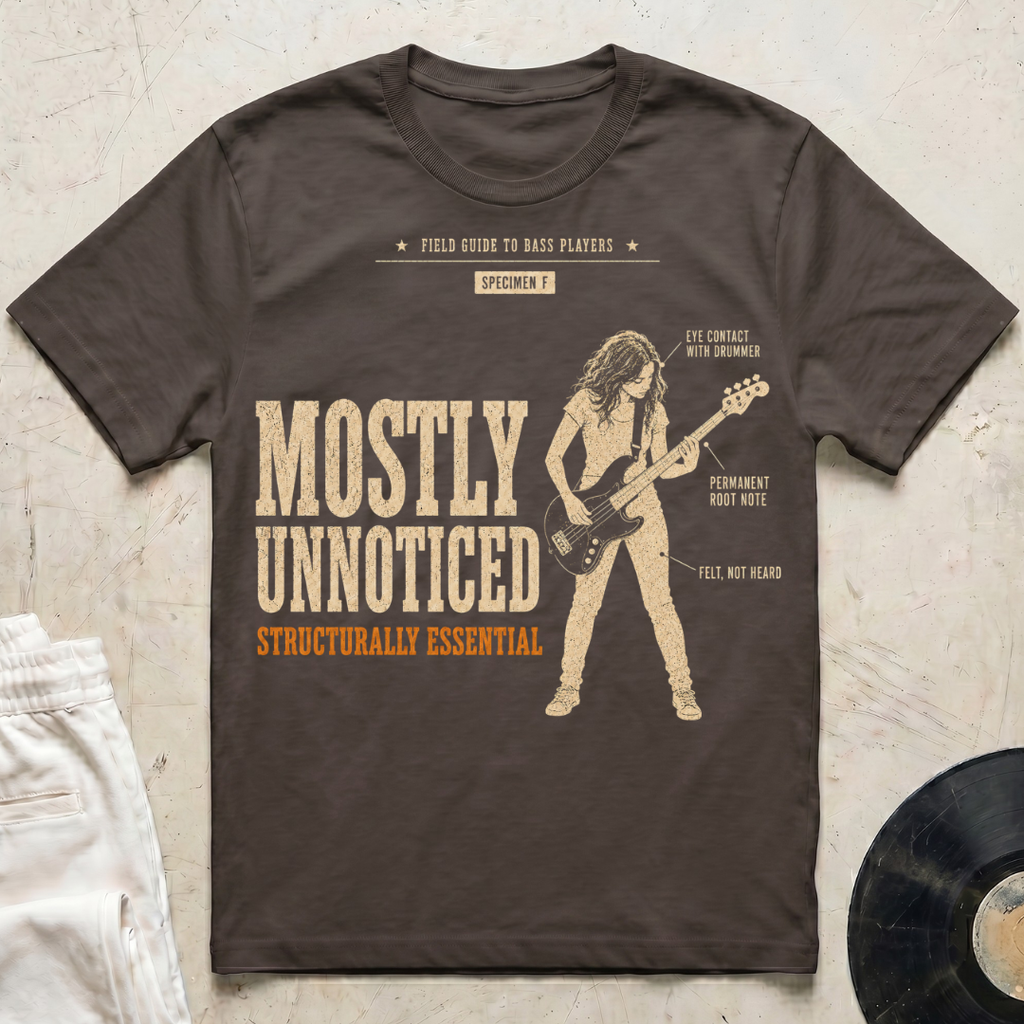 Field Guide Bassist F T-Shirt