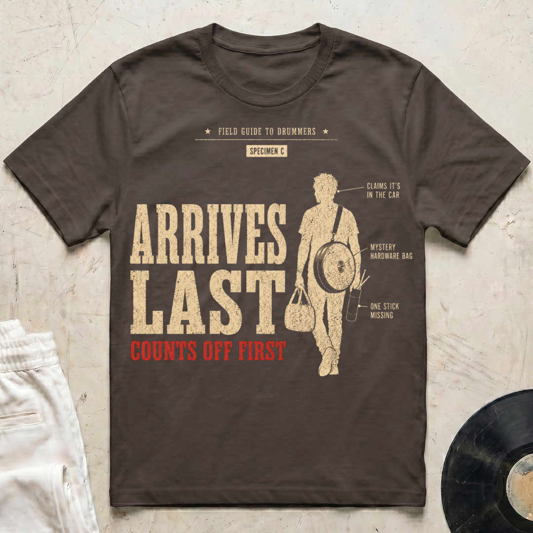 Field Guide Drummer Redux T-Shirt