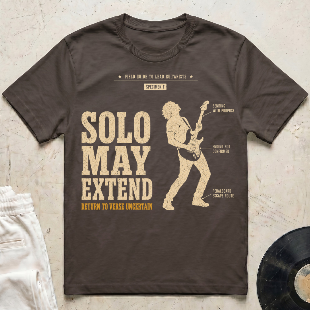 Field Guide Lead Guitar Redux T-Shirt