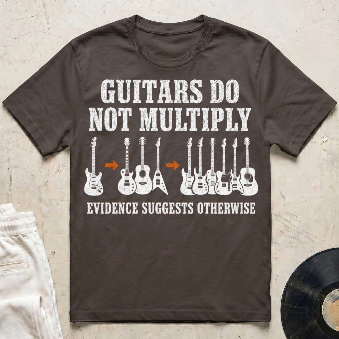 Guitars Do Not Multiply Redux T-Shirt