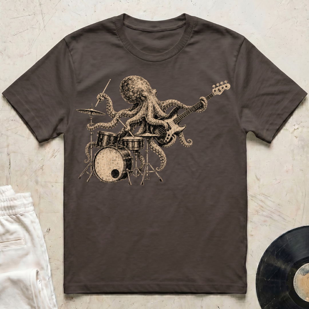 Octopus Rhythm Section T-Shirt