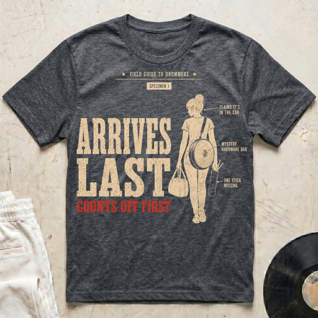 Field Guide Drums F T-Shirt