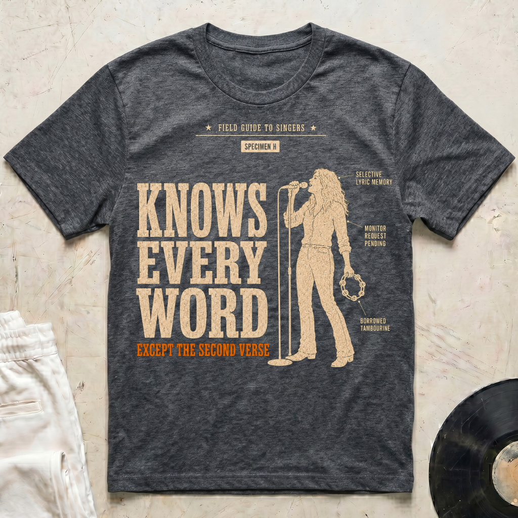 Field Guide Singer F T-Shirt