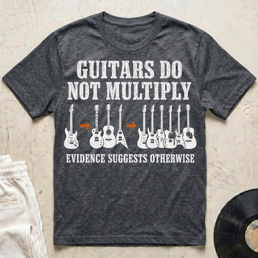 Guitars Do Not Multiply Redux T-Shirt