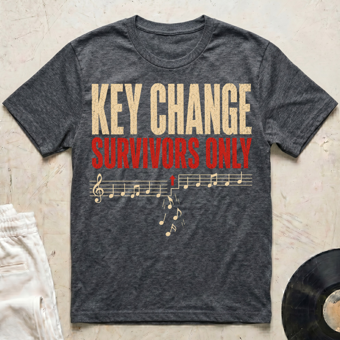 Key Change Survivors Only T-Shirt