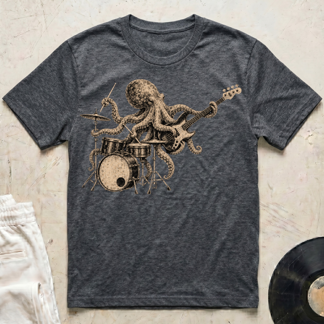 Octopus Rhythm Section T-Shirt