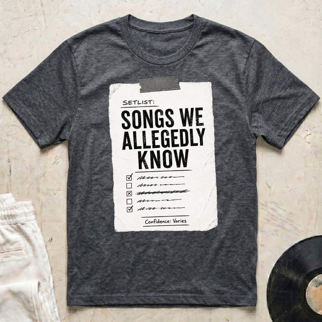 Songs We Allegedly Know T-Shirt