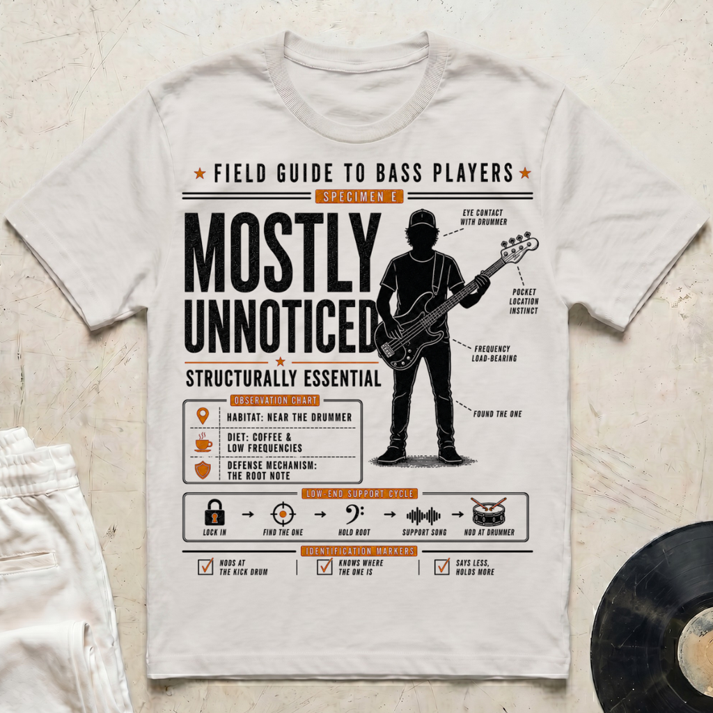 Field Guide Bassist T-Shirt